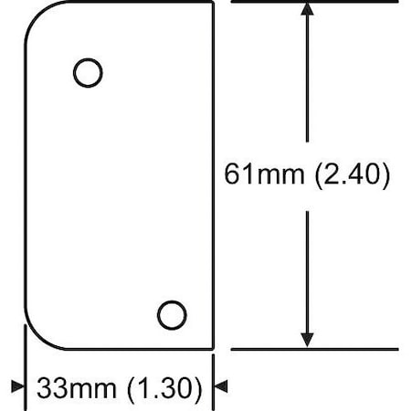 Strybuc Auto Release Strike Under 850-8784783